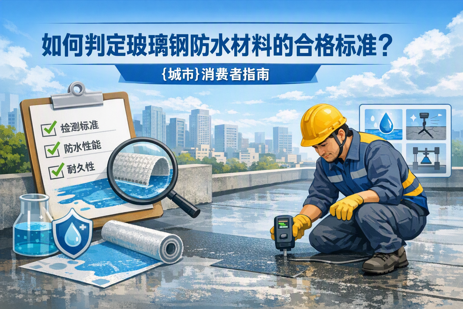 如何判定玻璃钢防水材料的合格标准? 珠海 消费者指南