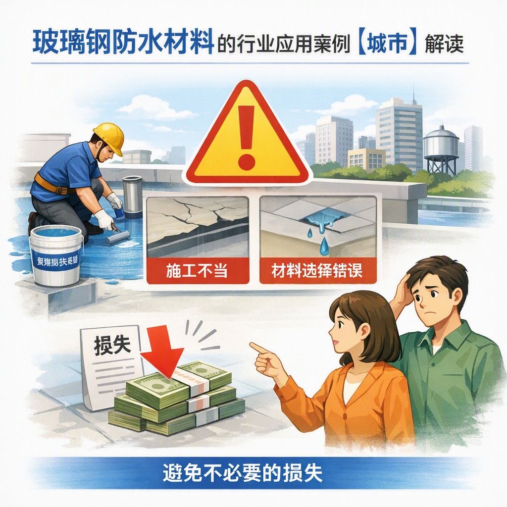 玻璃钢防水材料的行业应用案例,珠海解读