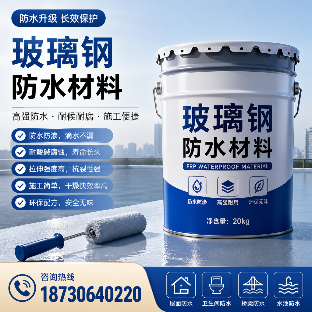 专家解析:玻璃钢防水材料的市场前景分析在 珠海