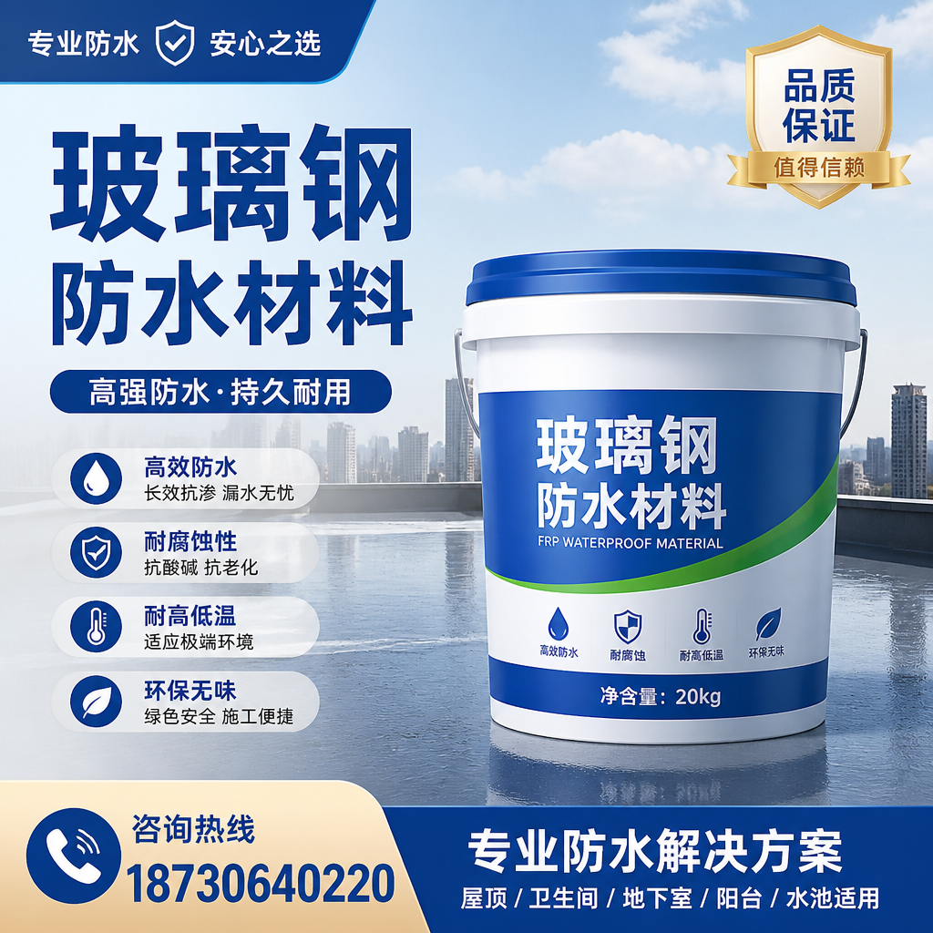 了解玻璃钢防水材料的市场趋势,珠海 企业不可不知