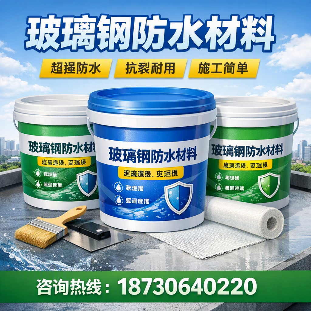 了解玻璃钢防水材料的市场趋势,珠海 企业不可不知